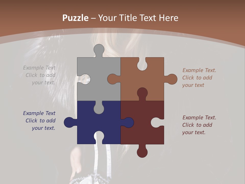 Stylish Girl Beauty PowerPoint Template