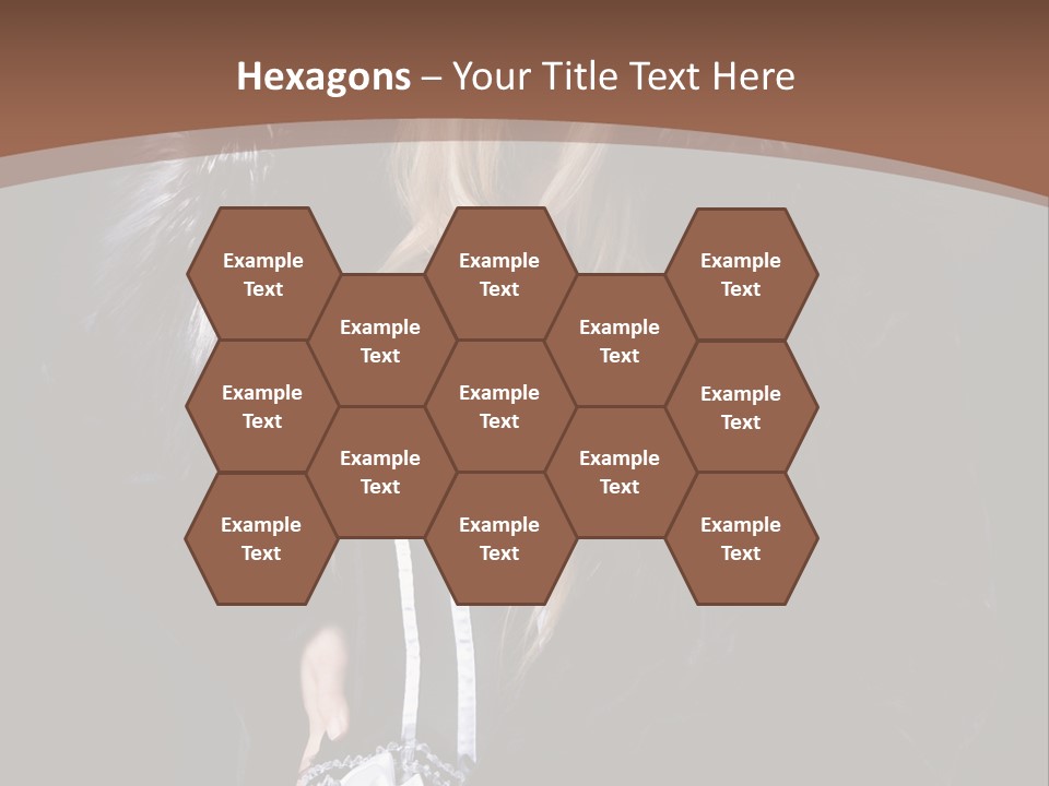 Stylish Girl Beauty PowerPoint Template