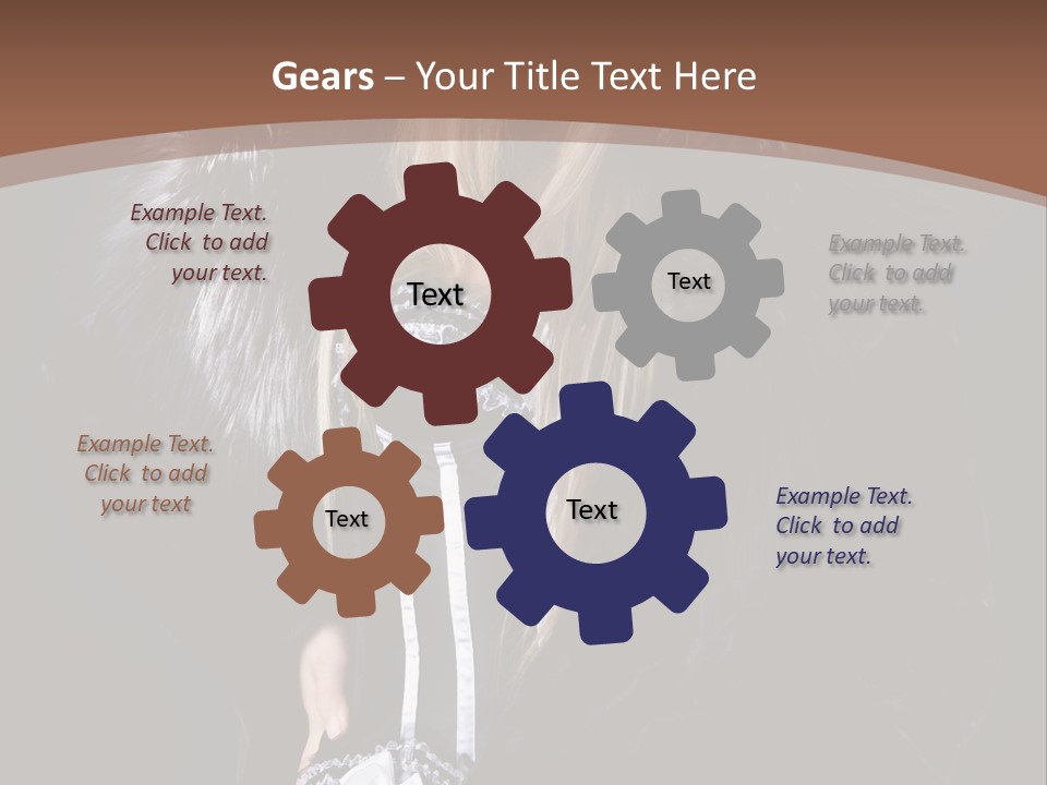 Stylish Girl Beauty PowerPoint Template