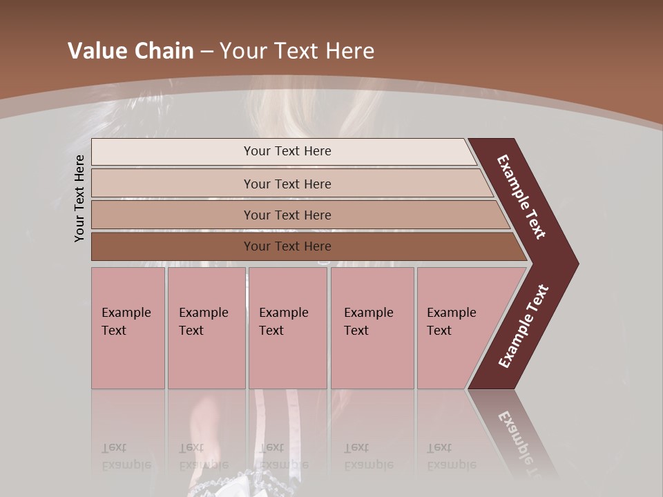 Stylish Girl Beauty PowerPoint Template