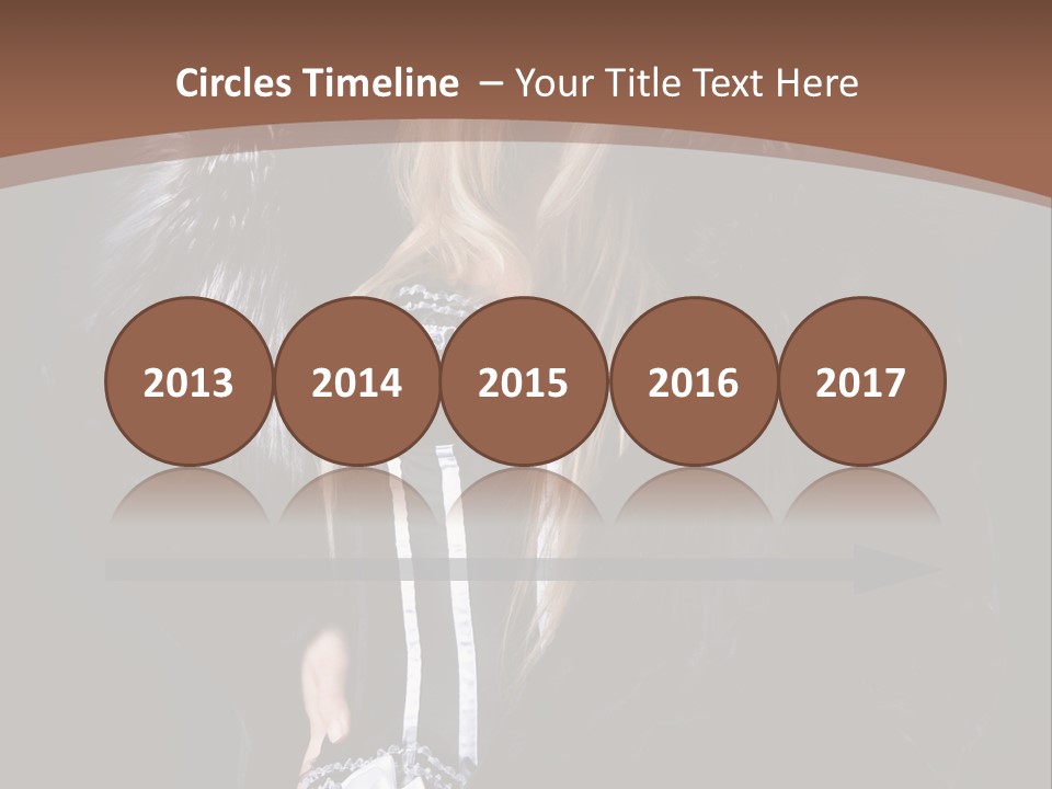 Stylish Girl Beauty PowerPoint Template