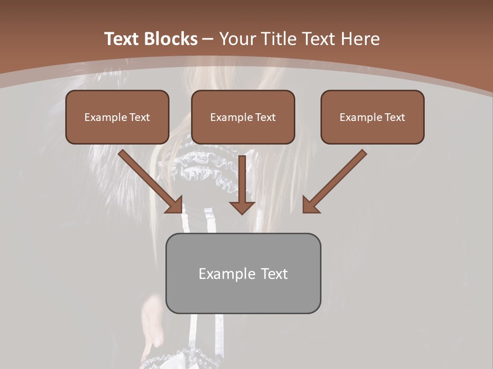 Stylish Girl Beauty PowerPoint Template