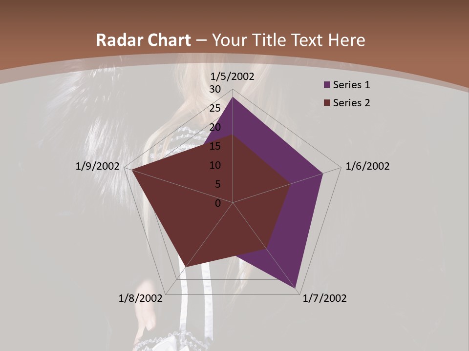 Stylish Girl Beauty PowerPoint Template