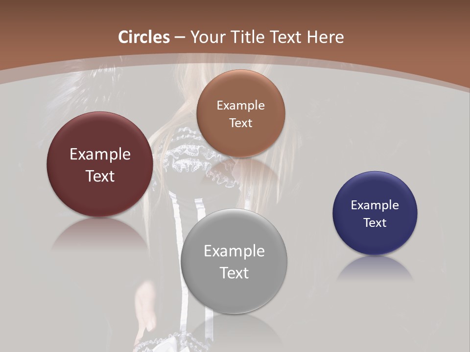 Stylish Girl Beauty PowerPoint Template