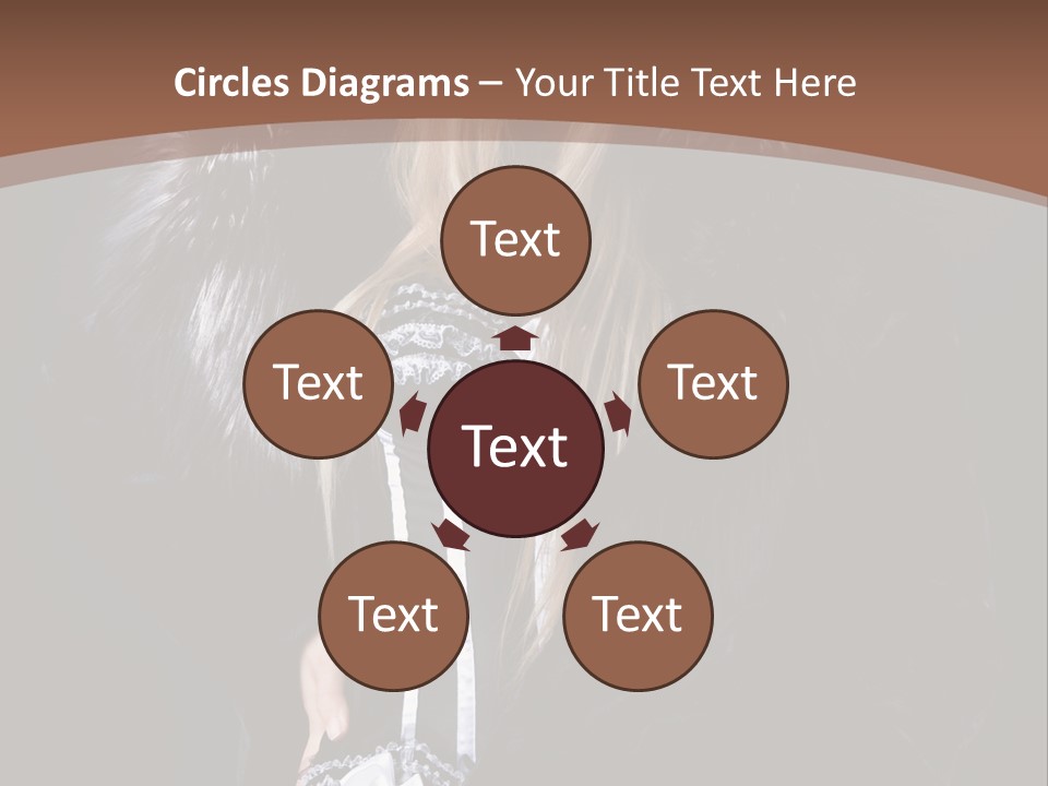 Stylish Girl Beauty PowerPoint Template