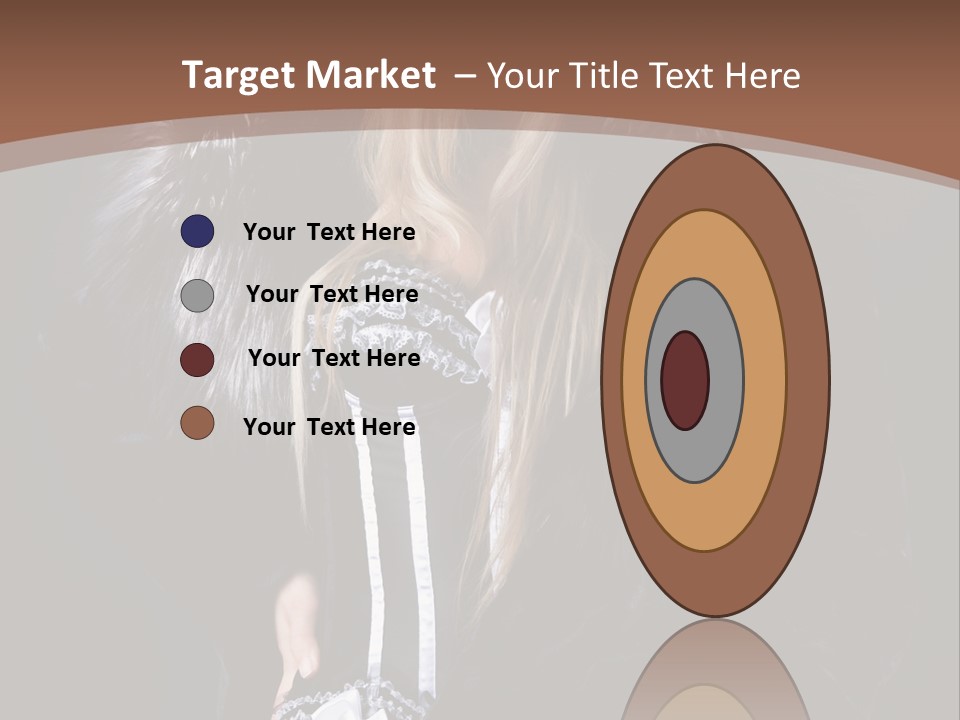 Stylish Girl Beauty PowerPoint Template