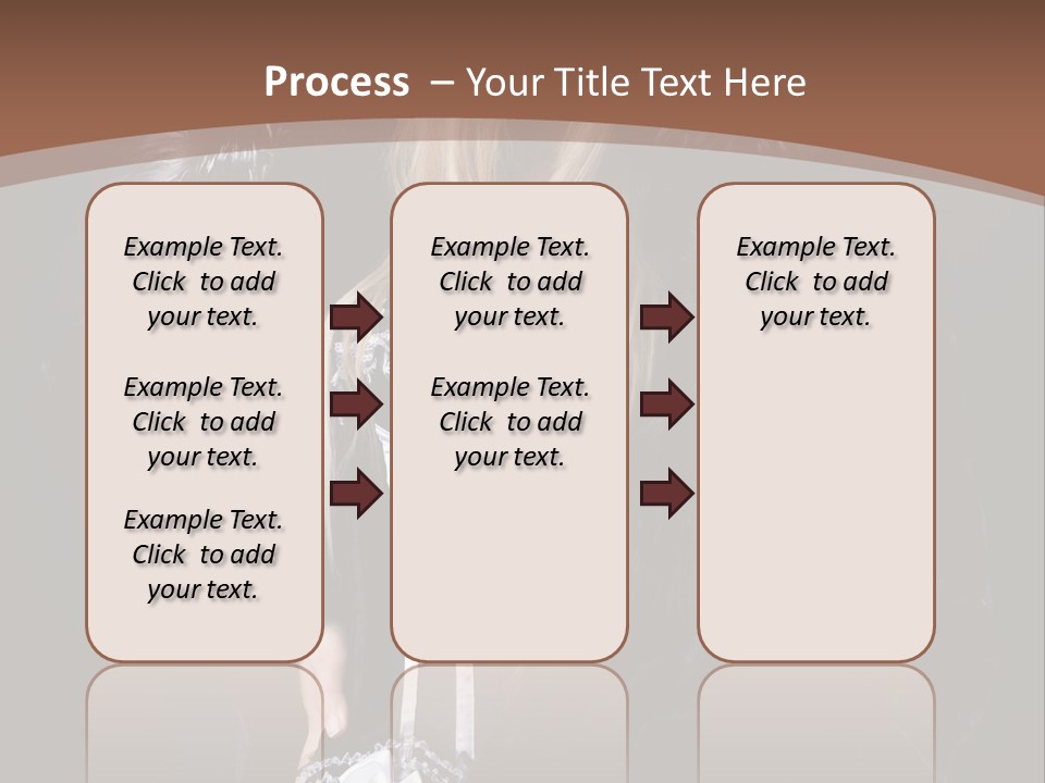 Stylish Girl Beauty PowerPoint Template