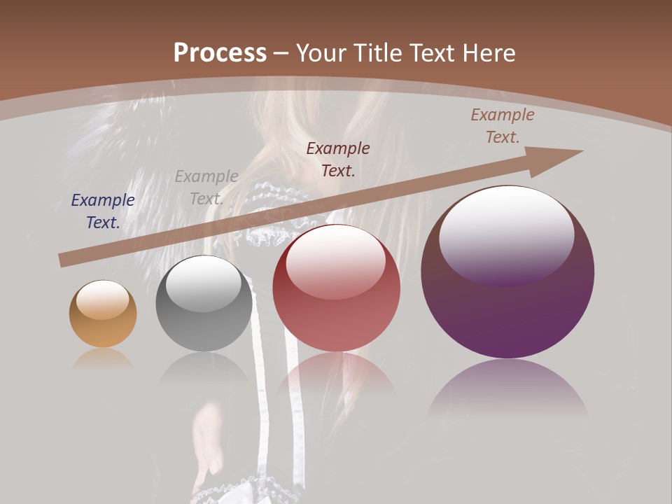 Stylish Girl Beauty PowerPoint Template