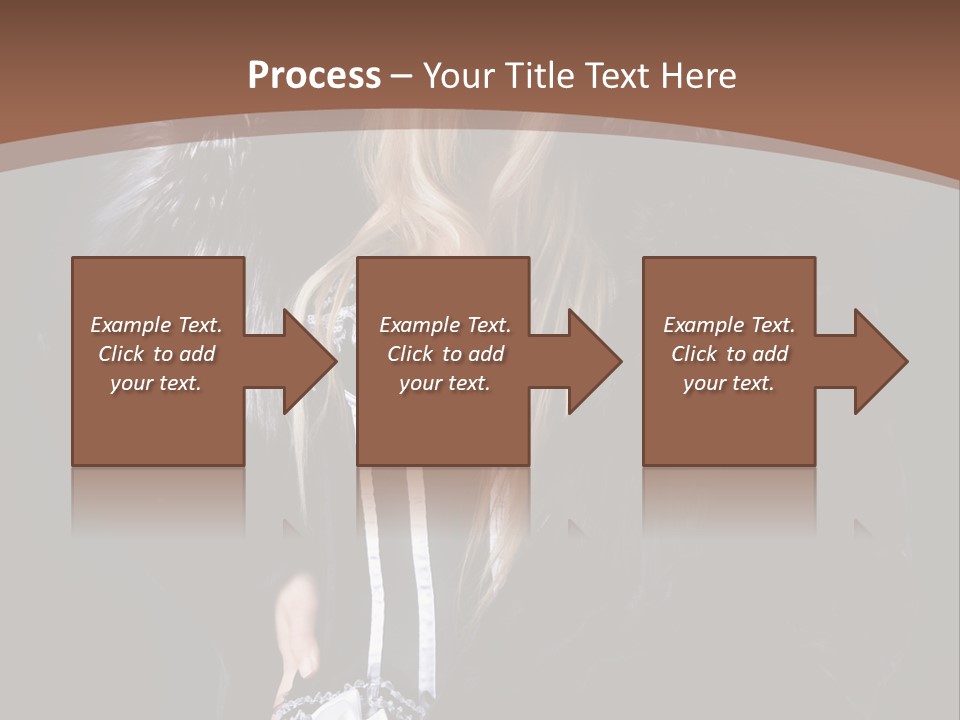 Stylish Girl Beauty PowerPoint Template