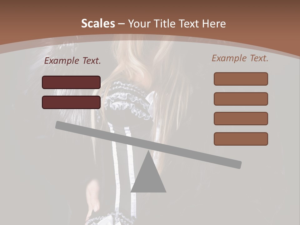 Stylish Girl Beauty PowerPoint Template