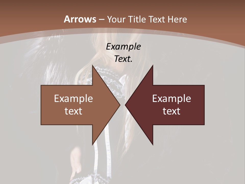 Stylish Girl Beauty PowerPoint Template