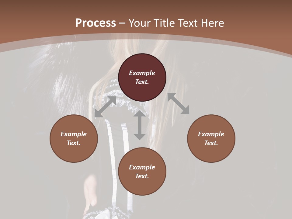 Stylish Girl Beauty PowerPoint Template