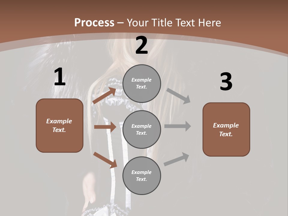 Stylish Girl Beauty PowerPoint Template