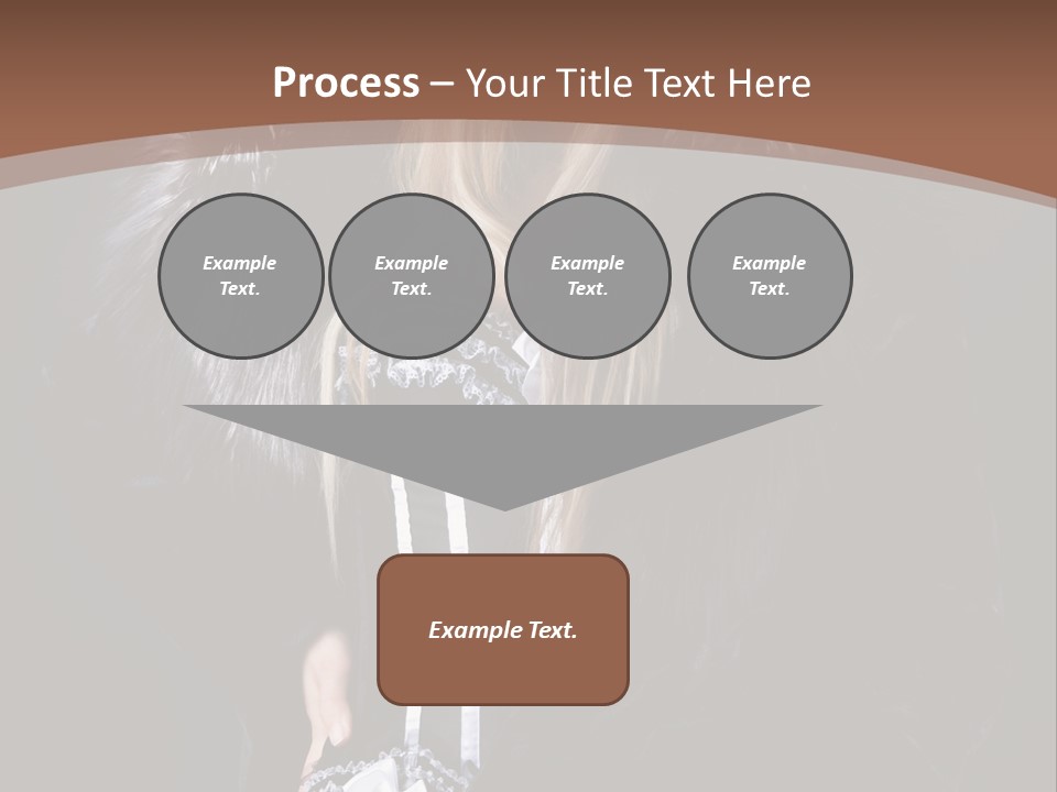 Stylish Girl Beauty PowerPoint Template