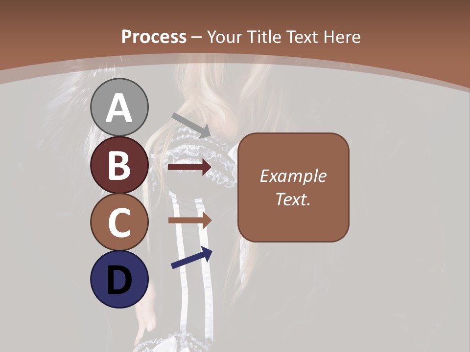 Stylish Girl Beauty PowerPoint Template