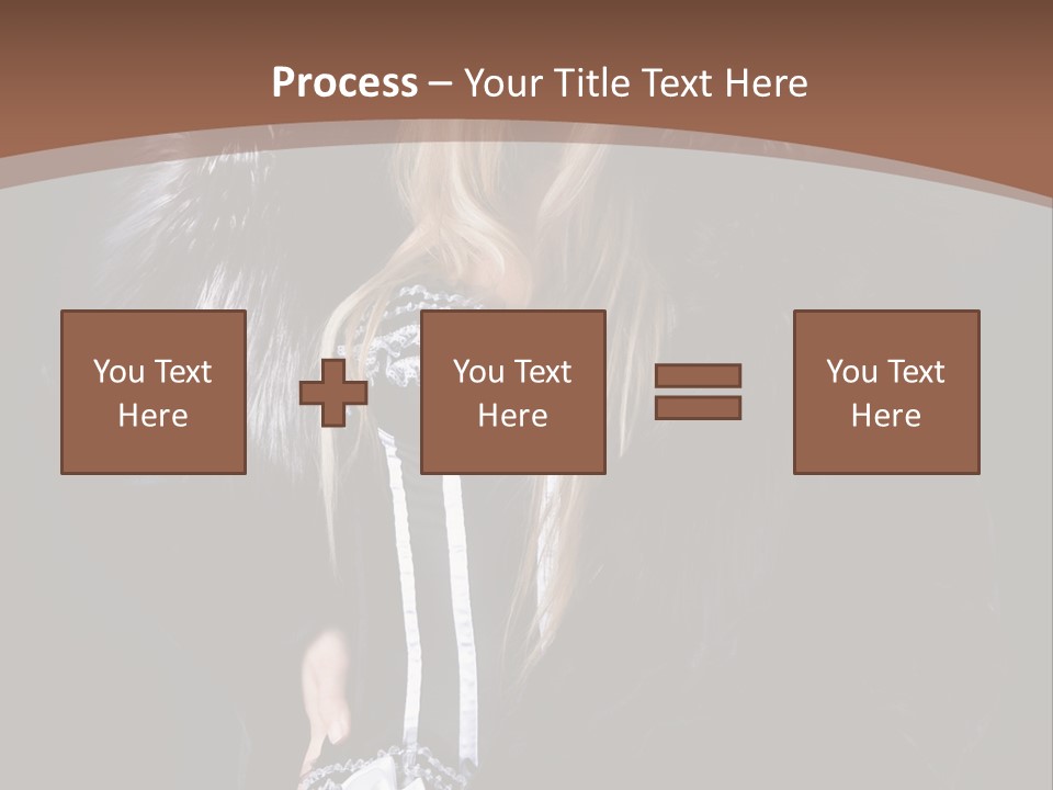 Stylish Girl Beauty PowerPoint Template
