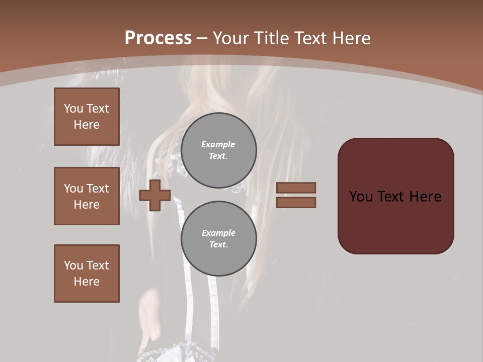 Stylish Girl Beauty PowerPoint Template