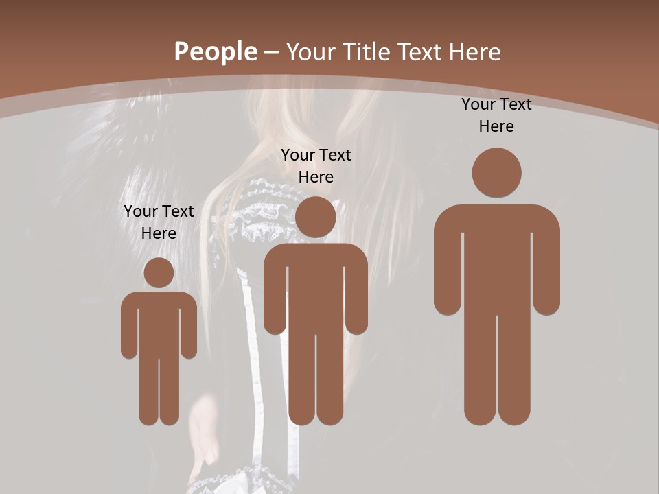 Stylish Girl Beauty PowerPoint Template