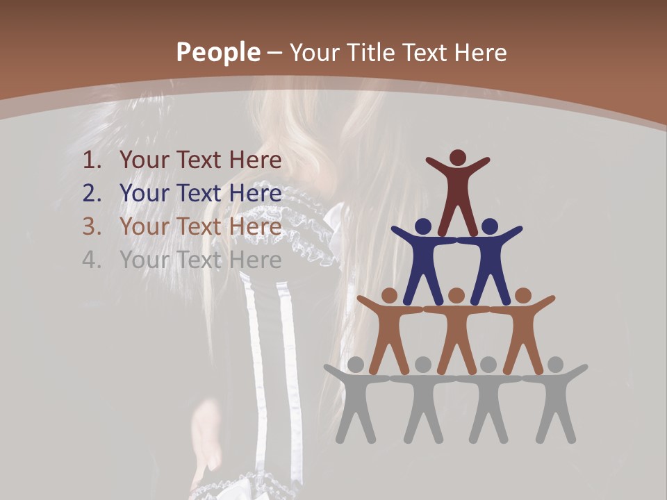 Stylish Girl Beauty PowerPoint Template