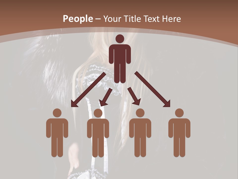 Stylish Girl Beauty PowerPoint Template