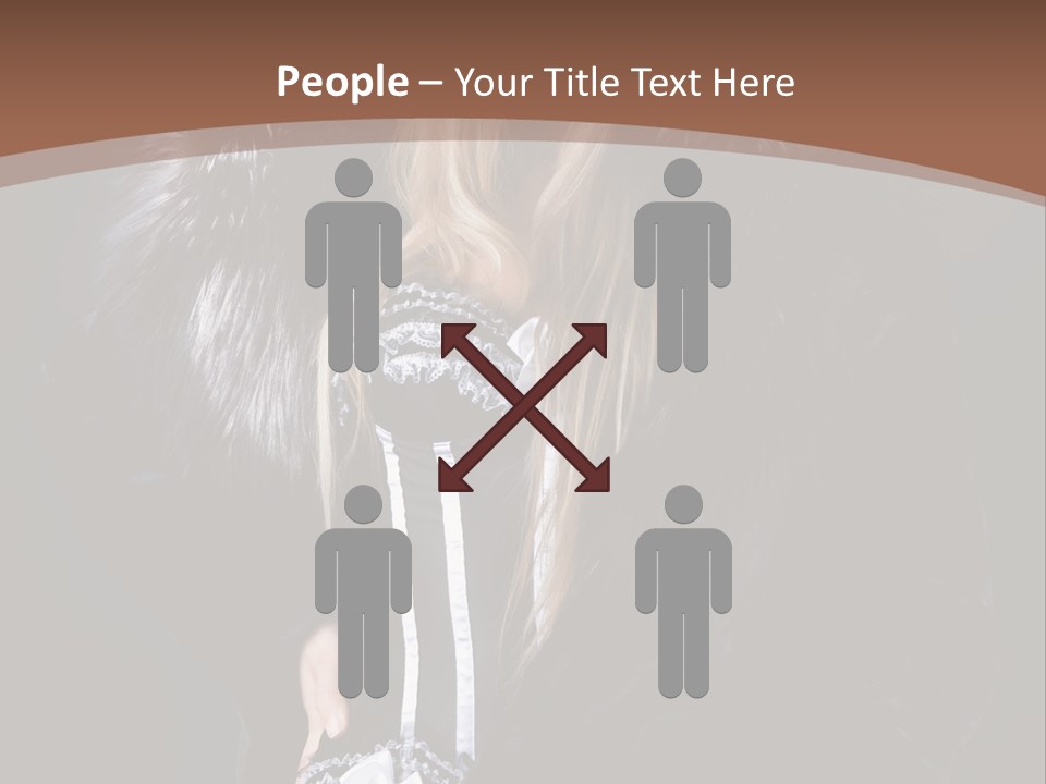 Stylish Girl Beauty PowerPoint Template