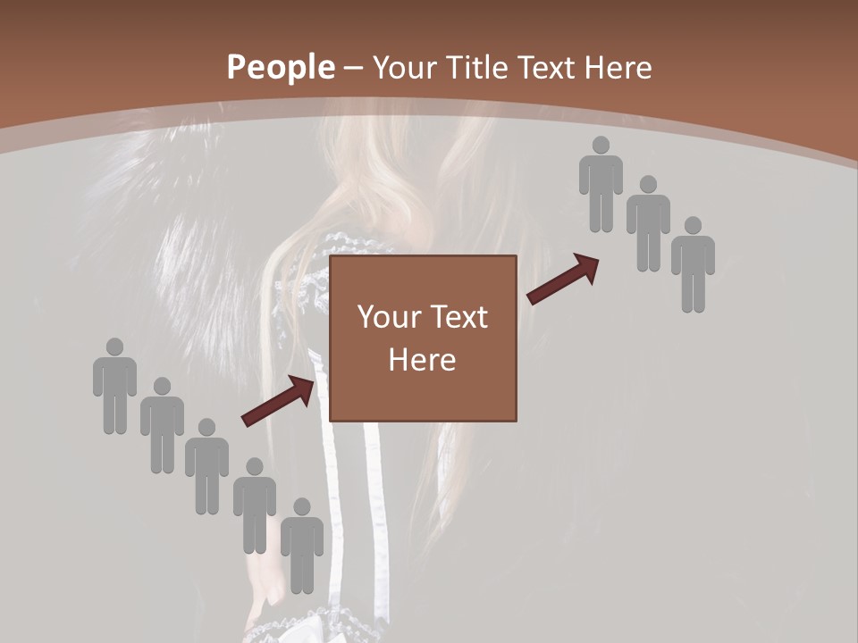 Stylish Girl Beauty PowerPoint Template