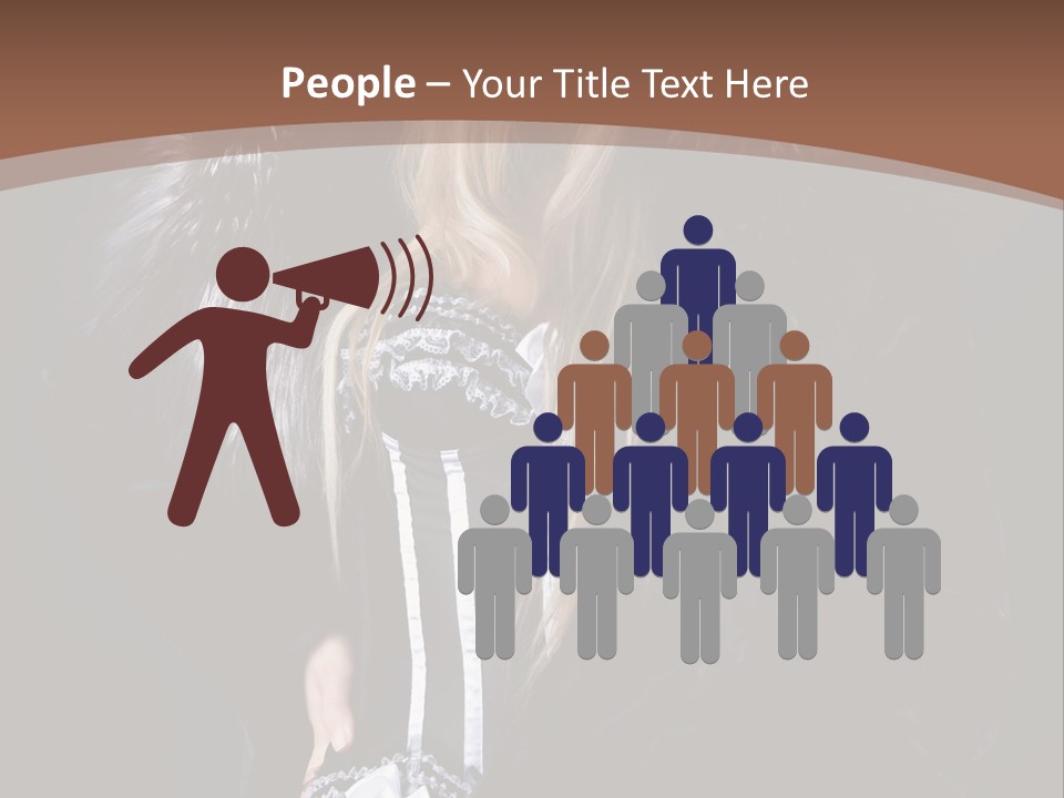 Stylish Girl Beauty PowerPoint Template