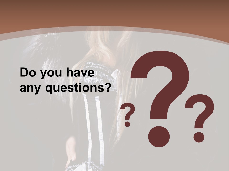 Stylish Girl Beauty PowerPoint Template