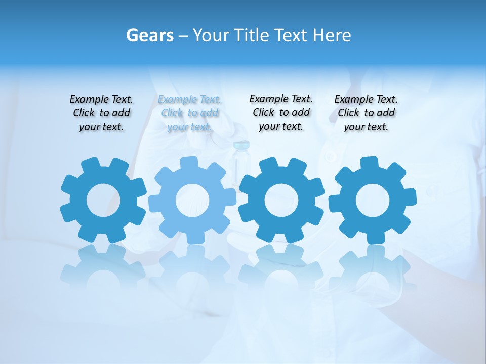 Equipment Injection Vitamin PowerPoint Template