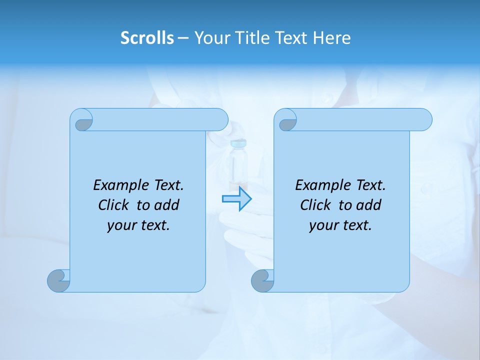 Equipment Injection Vitamin PowerPoint Template