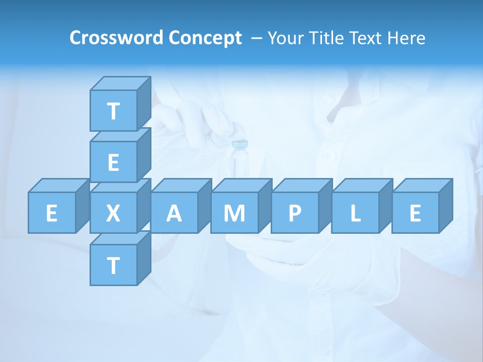 Equipment Injection Vitamin PowerPoint Template