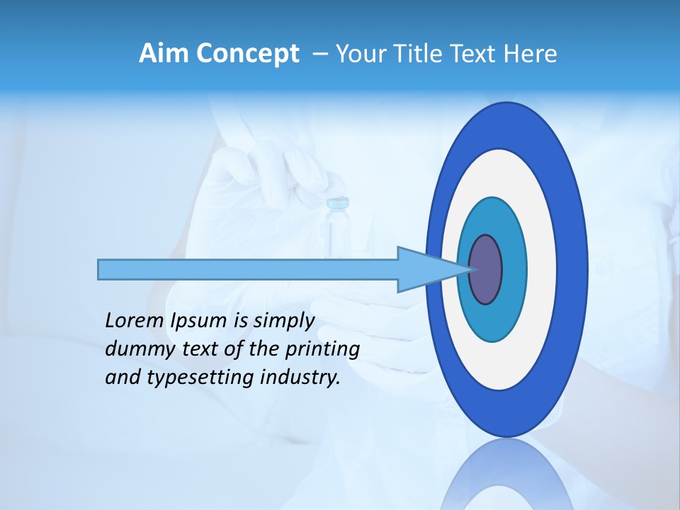 Equipment Injection Vitamin PowerPoint Template