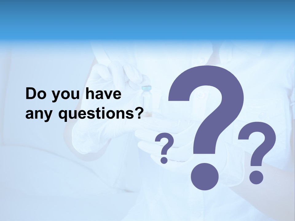 Equipment Injection Vitamin PowerPoint Template