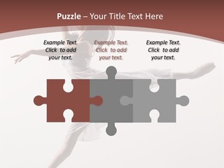 Theatrical Mid Air Tiptoe PowerPoint Template