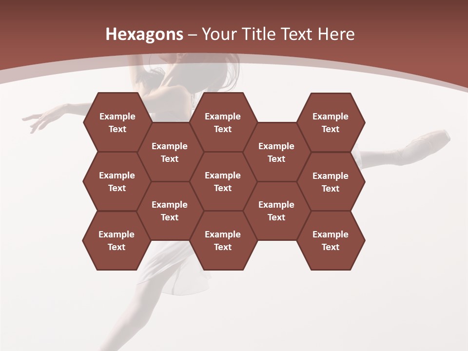 Theatrical Mid Air Tiptoe PowerPoint Template