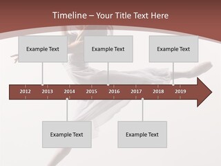 Theatrical Mid Air Tiptoe PowerPoint Template