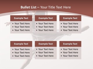 Theatrical Mid Air Tiptoe PowerPoint Template