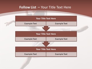 Theatrical Mid Air Tiptoe PowerPoint Template