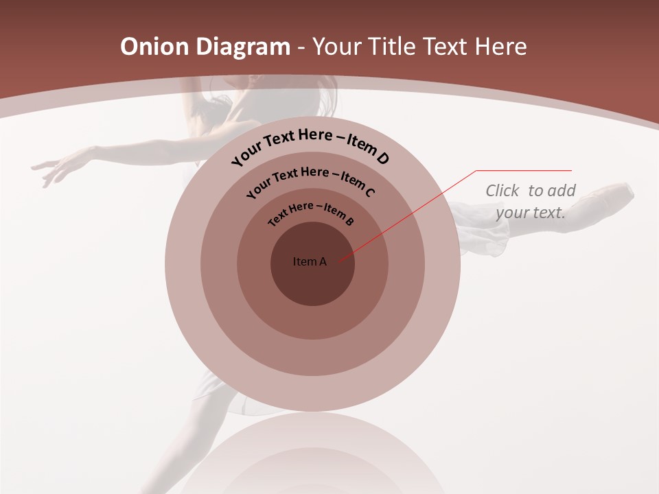 Theatrical Mid Air Tiptoe PowerPoint Template