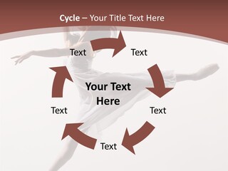 Theatrical Mid Air Tiptoe PowerPoint Template