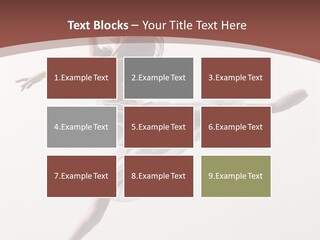 Theatrical Mid Air Tiptoe PowerPoint Template