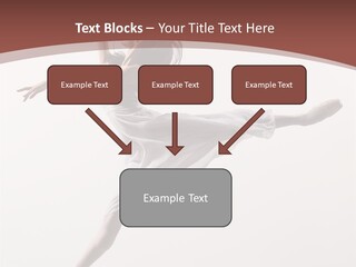 Theatrical Mid Air Tiptoe PowerPoint Template