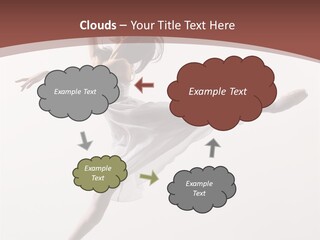 Theatrical Mid Air Tiptoe PowerPoint Template