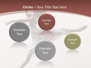 Theatrical Mid Air Tiptoe PowerPoint Template