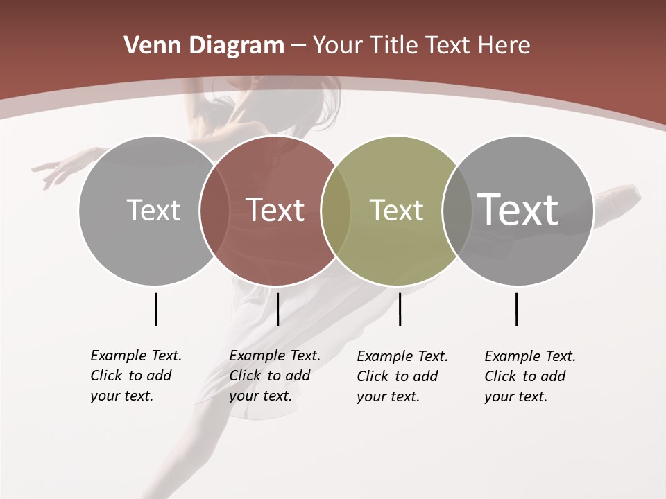 Theatrical Mid Air Tiptoe PowerPoint Template