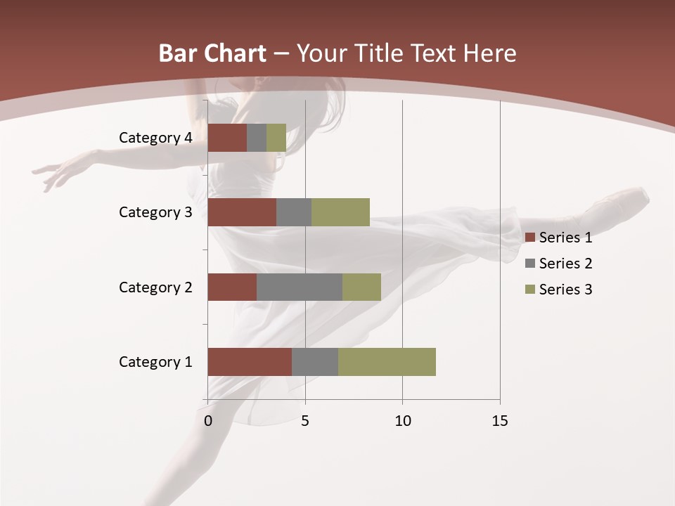 Theatrical Mid Air Tiptoe PowerPoint Template