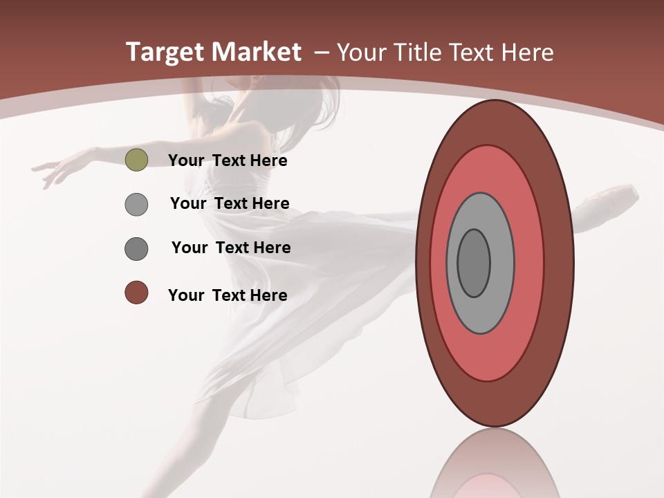 Theatrical Mid Air Tiptoe PowerPoint Template