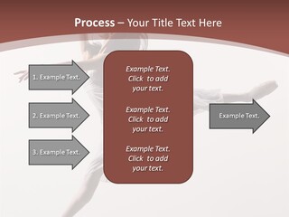 Theatrical Mid Air Tiptoe PowerPoint Template