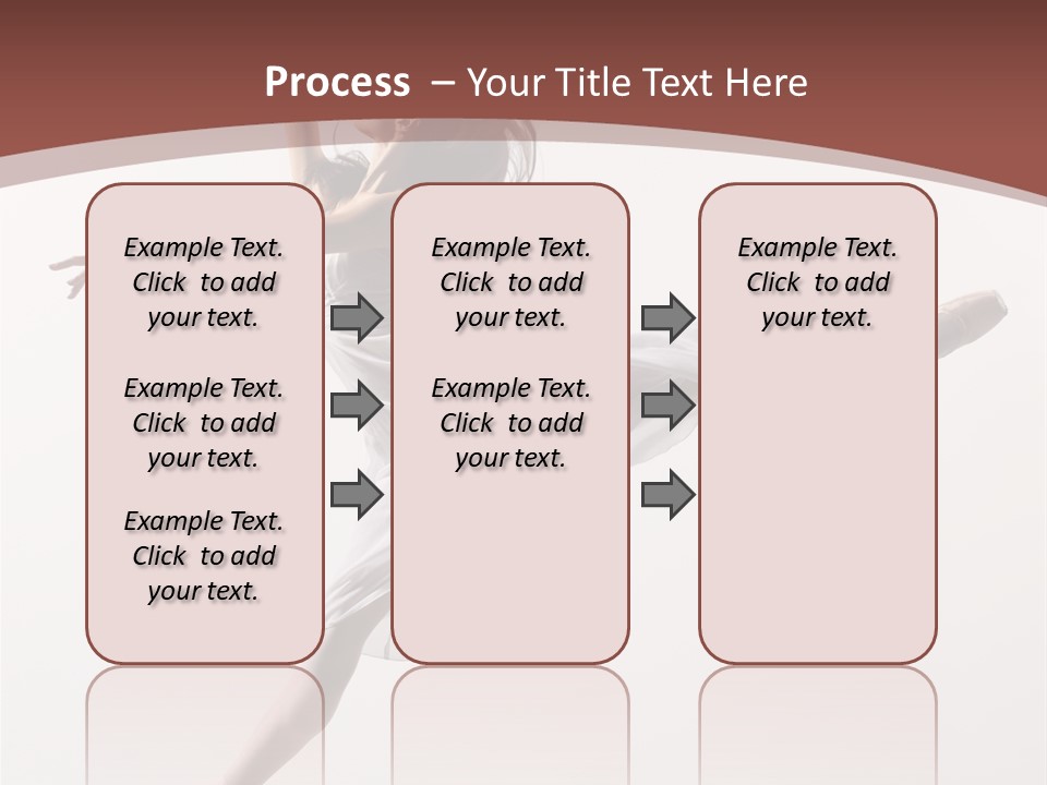 Theatrical Mid Air Tiptoe PowerPoint Template
