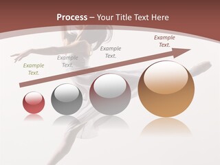 Theatrical Mid Air Tiptoe PowerPoint Template